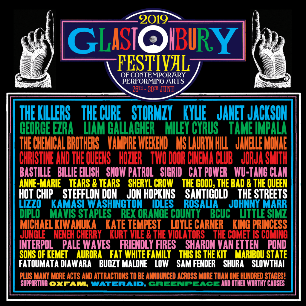 glastonbury 2019 poster