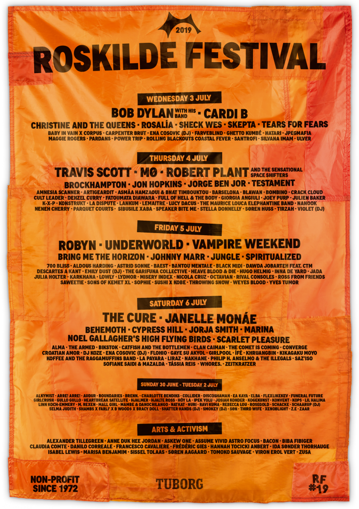 roskilde 2019 line-up