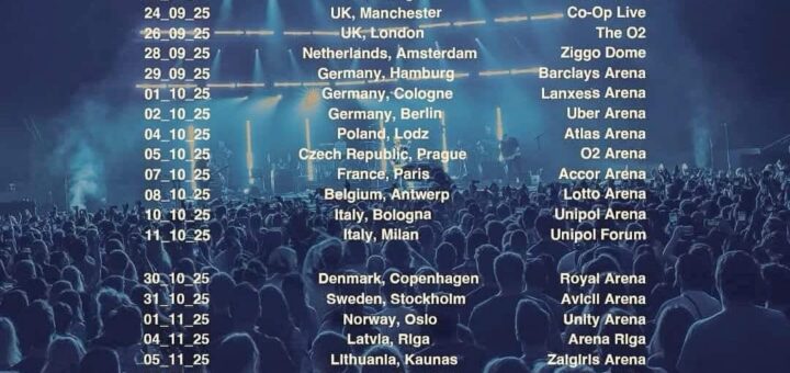 One Republic Europe Tour 2025