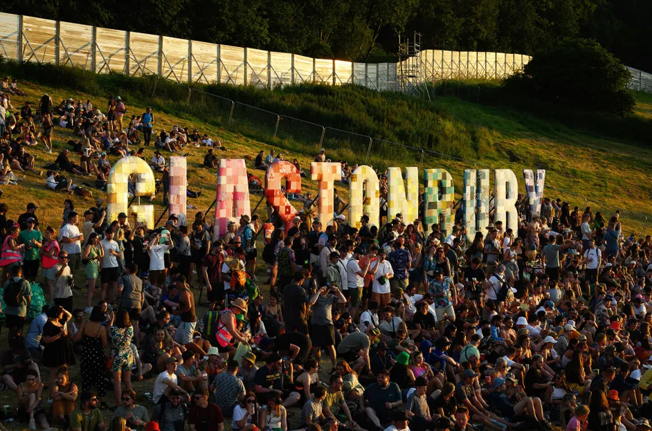 Glastonbury sign