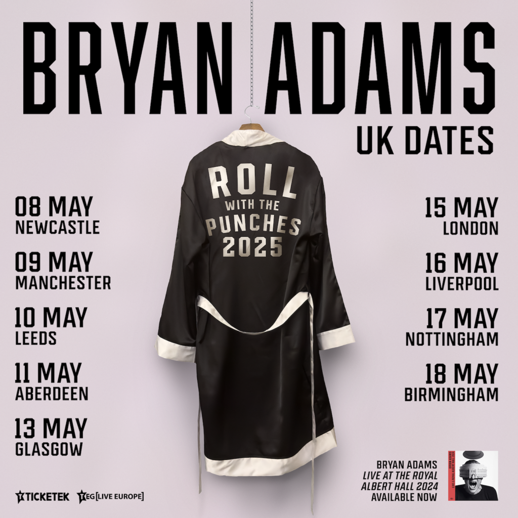 Bryan Adams Tour 2025