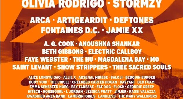 Roskilde line-up