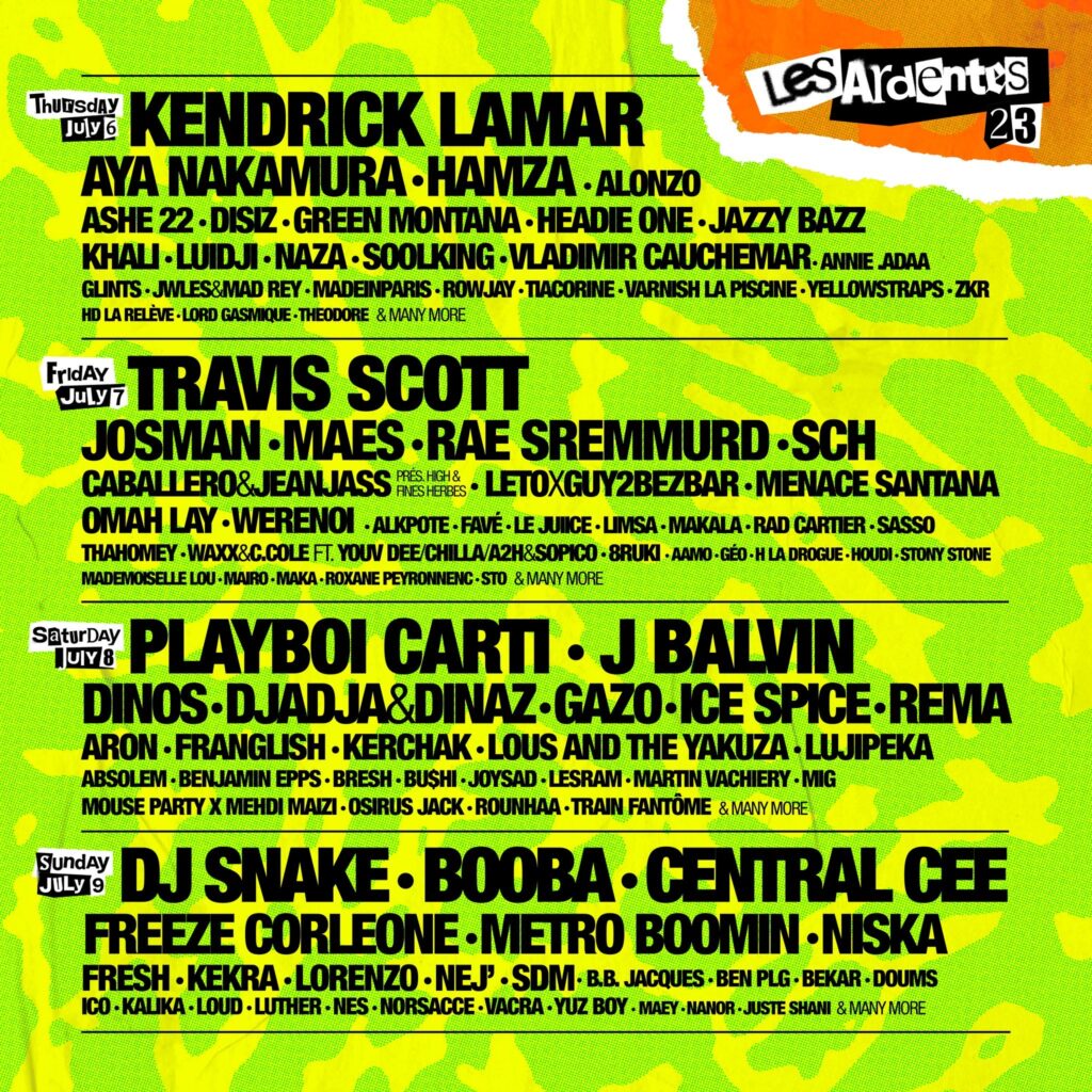 Les Ardentes 2023