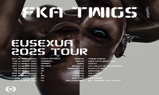 FKA Twigs Europe tour