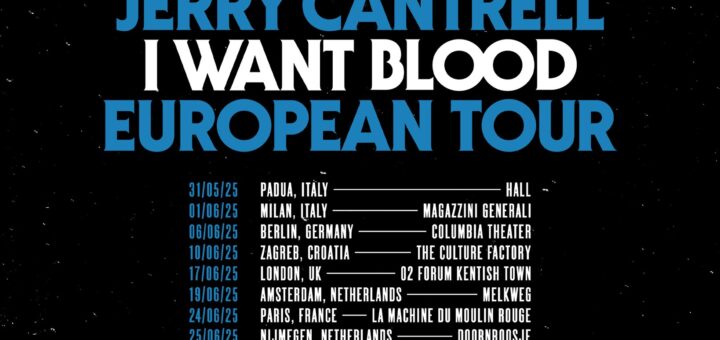 Jerry Cantrell Europe Tour 2025