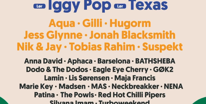 Smukfest line-up 2025