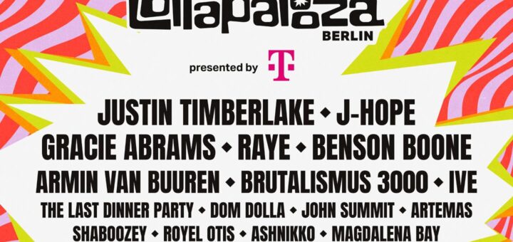 Lollapalooza Berlin line-up 2025