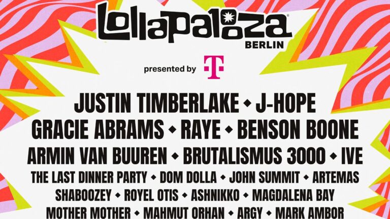 Lollapalooza Berlin line-up 2025