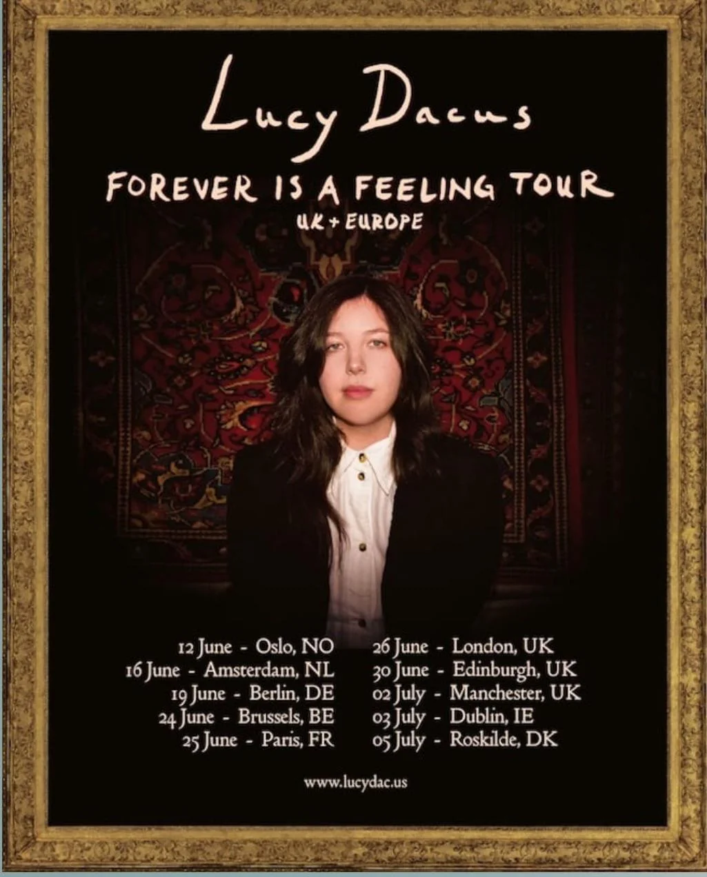 Lucy Dacus Officiating Your Wedding Forever Is A Feeling Tour - hsrsk97