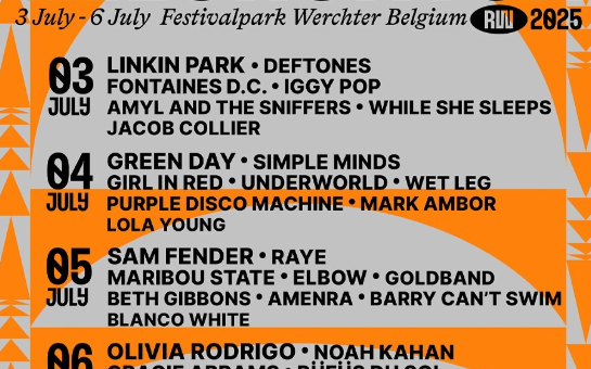 Rock Werchter poster for 2025