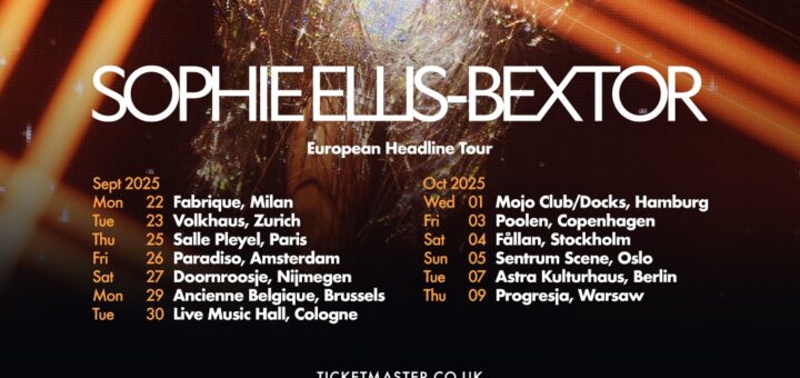 Sophie Ellis-Bextor Europe Tour
